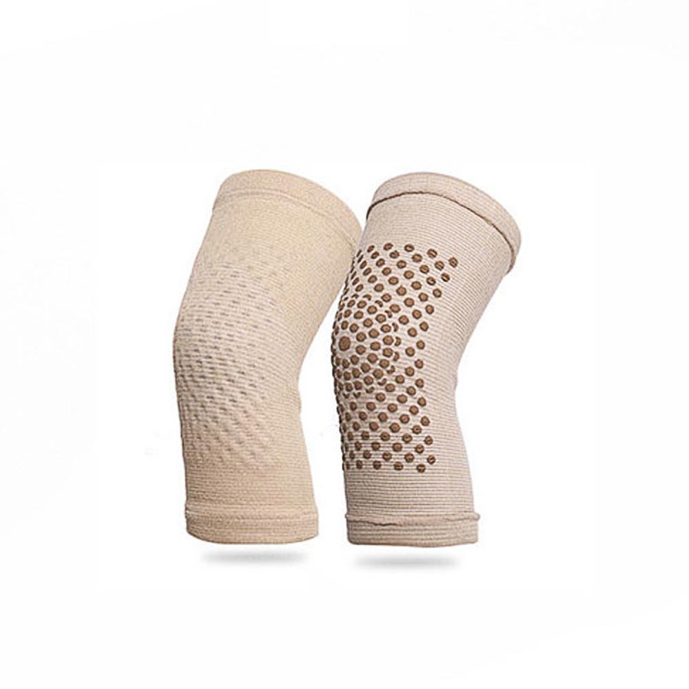 1 Pair of Self-heating Mugwort Knee Pads for Active Running and Bicycle Knee Pads for Old Cold Legs and Leg Warmers