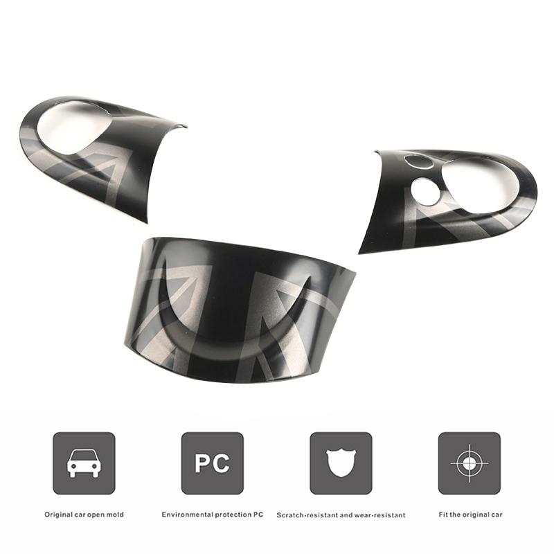 Für MINI COOPER R55 R56 R57 R58 R59 R60 R61 Lenkrad Panel Taste Aufkleber Abdeckung Aufkleber Fall Innen Zubehör