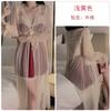 Women's Plus Size Lace Deep V Padded Backless Cami Sleep Dress with Robe Lounge Set