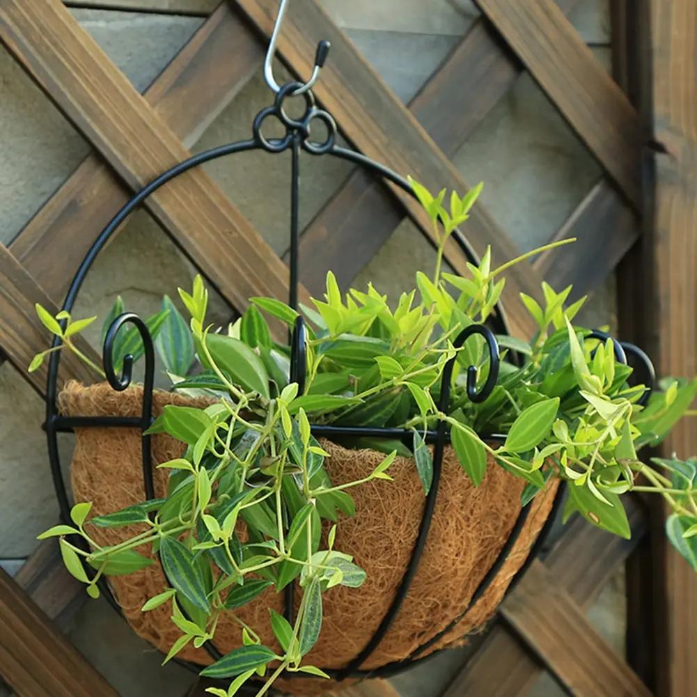 Wandbehang Blumentopf-Einsatz Pflanze Kokospalmenfaser Ersatz-Einsatz für Blumentöpfe Orchideenblume Balkon Pflanztopf