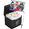 [Takasai] Illustration Marker Set – 72 Colors, 80 Pens