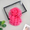 Exquisite Color Organza Rose Decorative Clothes Diy Handmade Materials Patch Sticker Decorative Corsage Accessories
