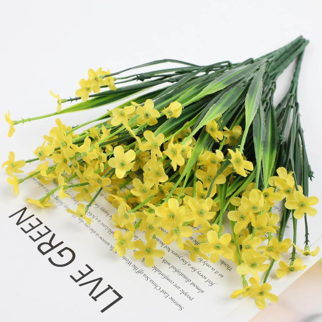 Artificial Greenery Bouquets for Home, Hotel, Wedding, and Decoration