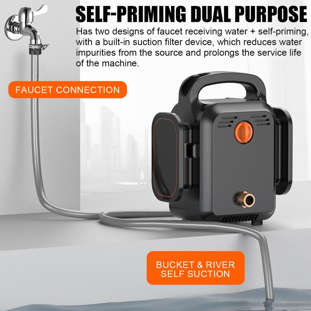 2800W Sprayer Water Pump Foam Generator Car Shower High Pressure Washer Cleaner Car Washing Machine