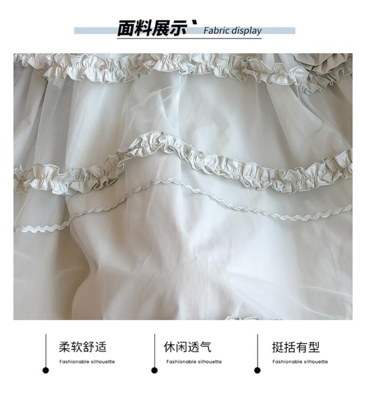 Girls' dress summer new style girls' thin cotton flower bud princess dress fashionable and stylish children's summer dress