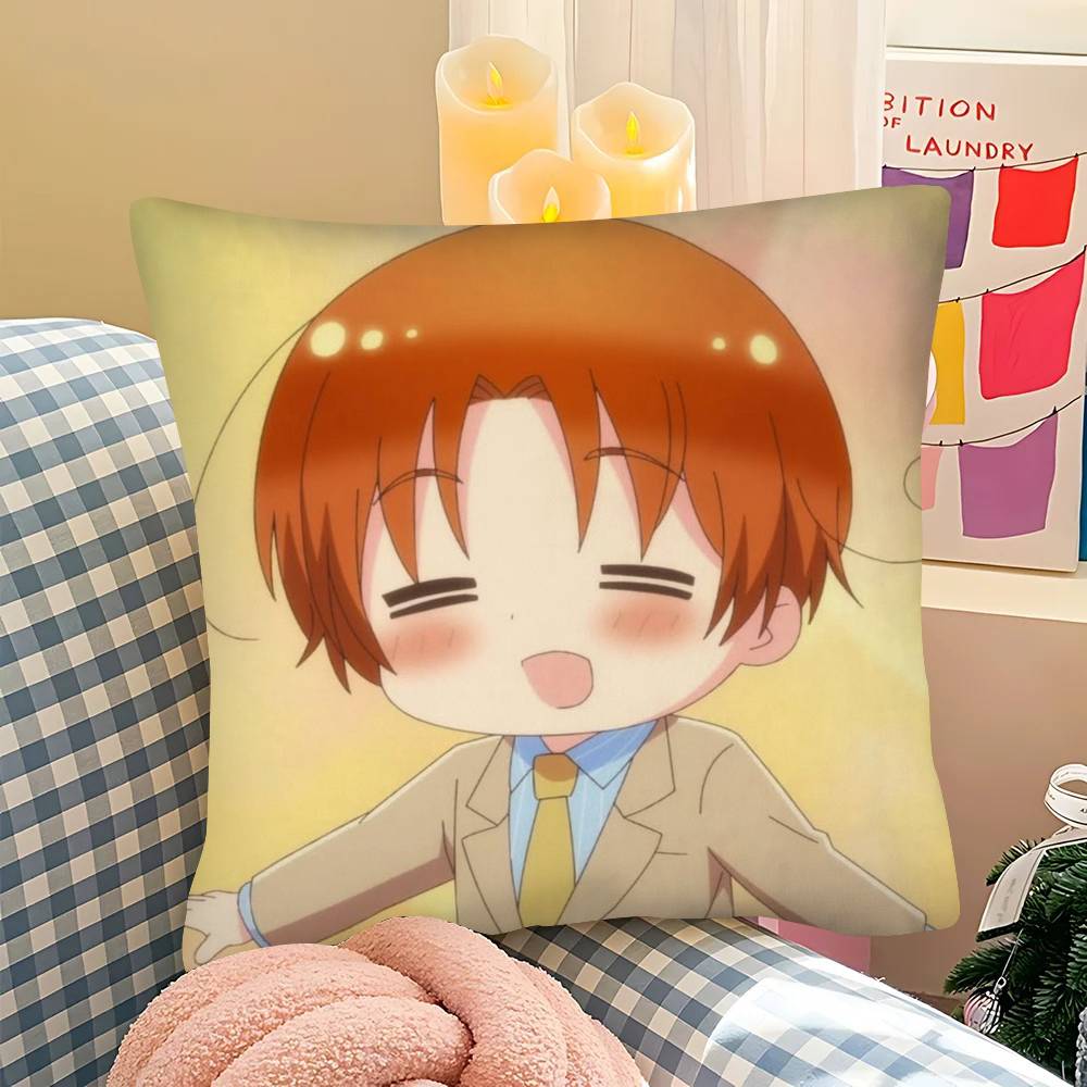 1Pc Anime H-Hetalia World Stars Pillow Case Fashion Square Pillowcase Bedroom Sofa Room Ins Decoration Leisure