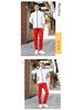 Custom Chinese Team Sportswear Set – Spring/Autumn Fitness Suit for Men, Women, Couples, and Students