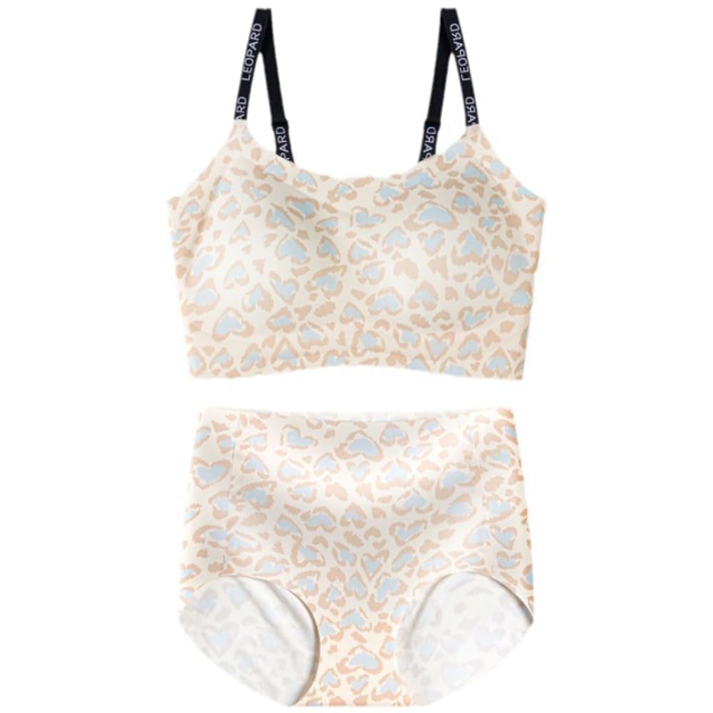 

Уникальный леопардовый верх и низ, бесшовный спортивный ночной 3D дышащий и влагоотводящий комплект для тренировок [Olier], принт, комплект, бюстгальтер, бюстгальтер без косточек, синий