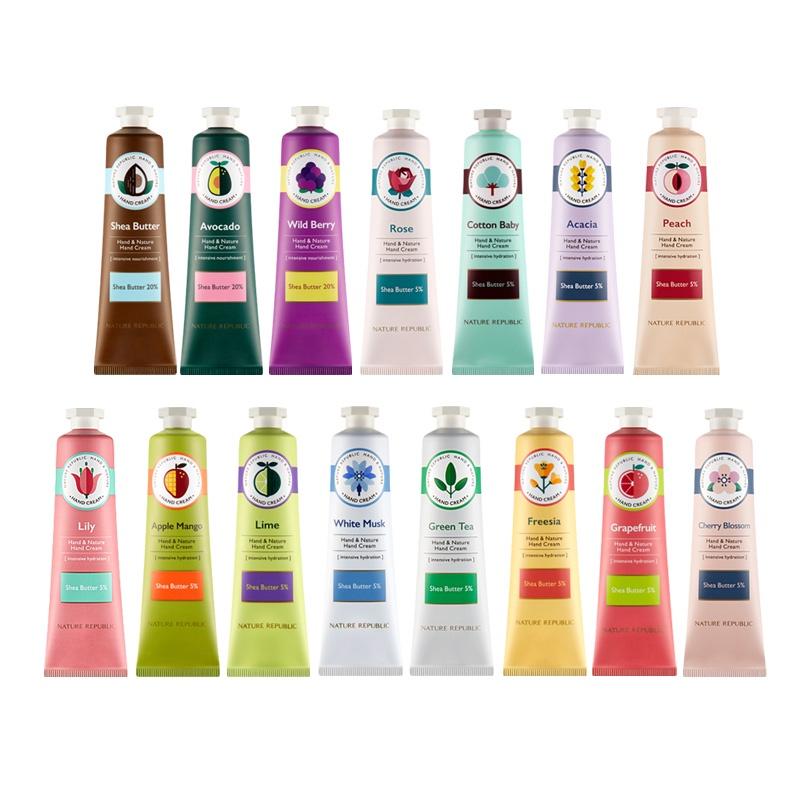 

[Nature Republic] Крем для рук Hand & Nature 30мл