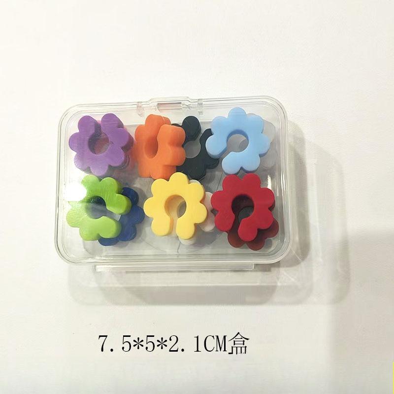 Wine Glass Markers Set of 12 Mini Silicone Drink Glass Tags Recognizer Cup Labels Signs for Party Bar 5