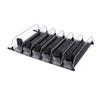Automatic Drink Pusher Glide Width Adjustable Simple Operation Labor Space Saving Black Self Pushing Can Organizer for