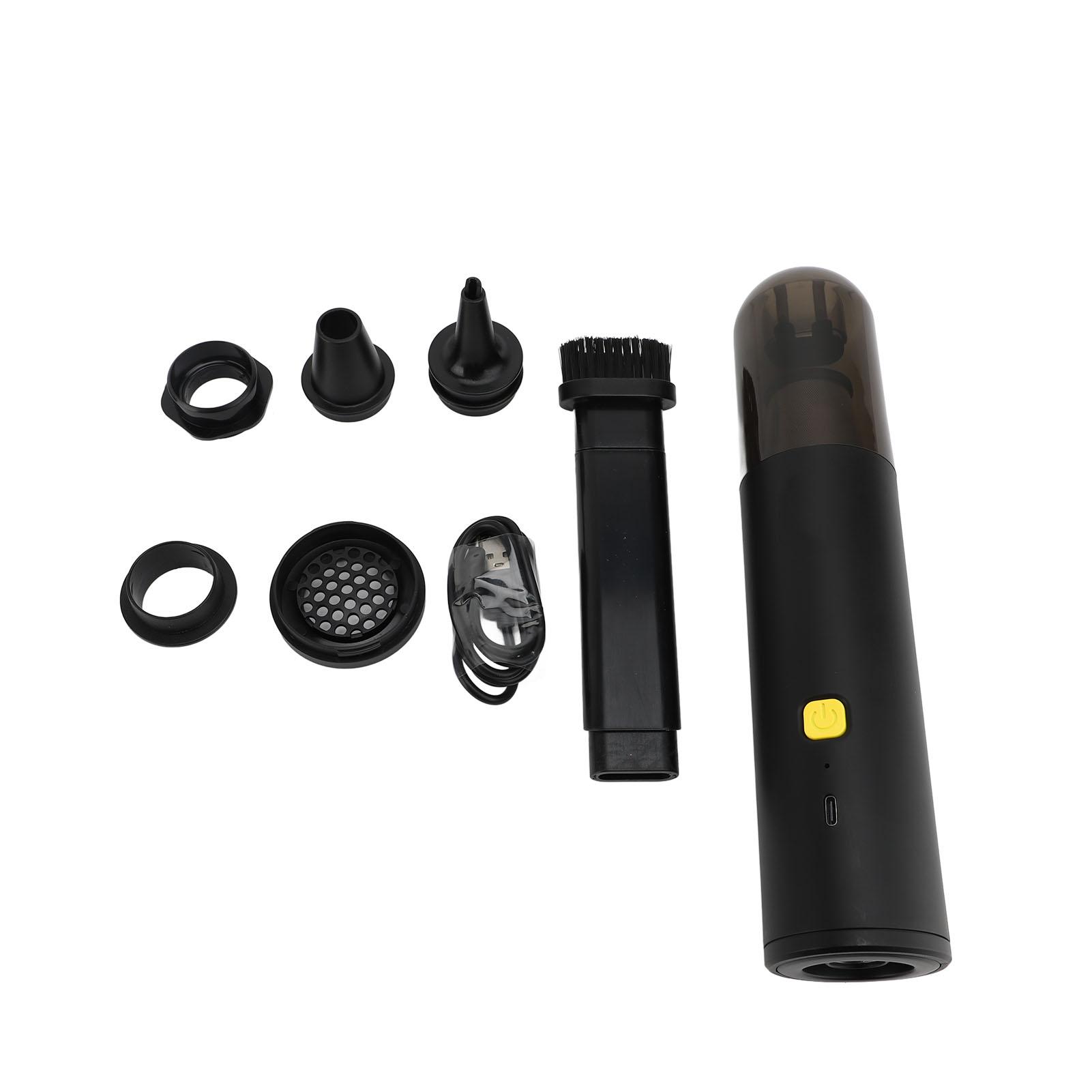 

Car Vacuum Cleaner High Performance 2 Gears Multifunctional 6000mAh Portable Rechargeable Cordless чёрный