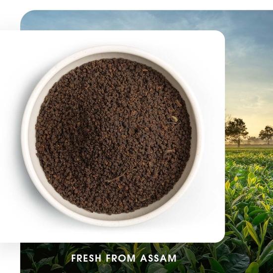 Teabox Fresh Kadak Chai 250 G Vacuum Sealed Pack for Freshness | Sourced From The Estates Of Assam & Dooars | Strong and Premium CTC Chai