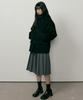 Lingseoul Standard Wool Half Coat-Black