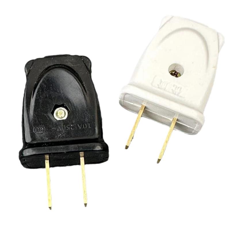 1/5Pcs Female Socket Type A Power Strip Connector America 2 Pole 10A Male Us Wiring Plug Japan Rewirable Cable Convert Plug