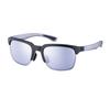 SWANS Japanese-made Sports Sunglasses, Mirrored, ER-1 ER1-0714 BKBL, Silver Mirror X ULTRA Ice