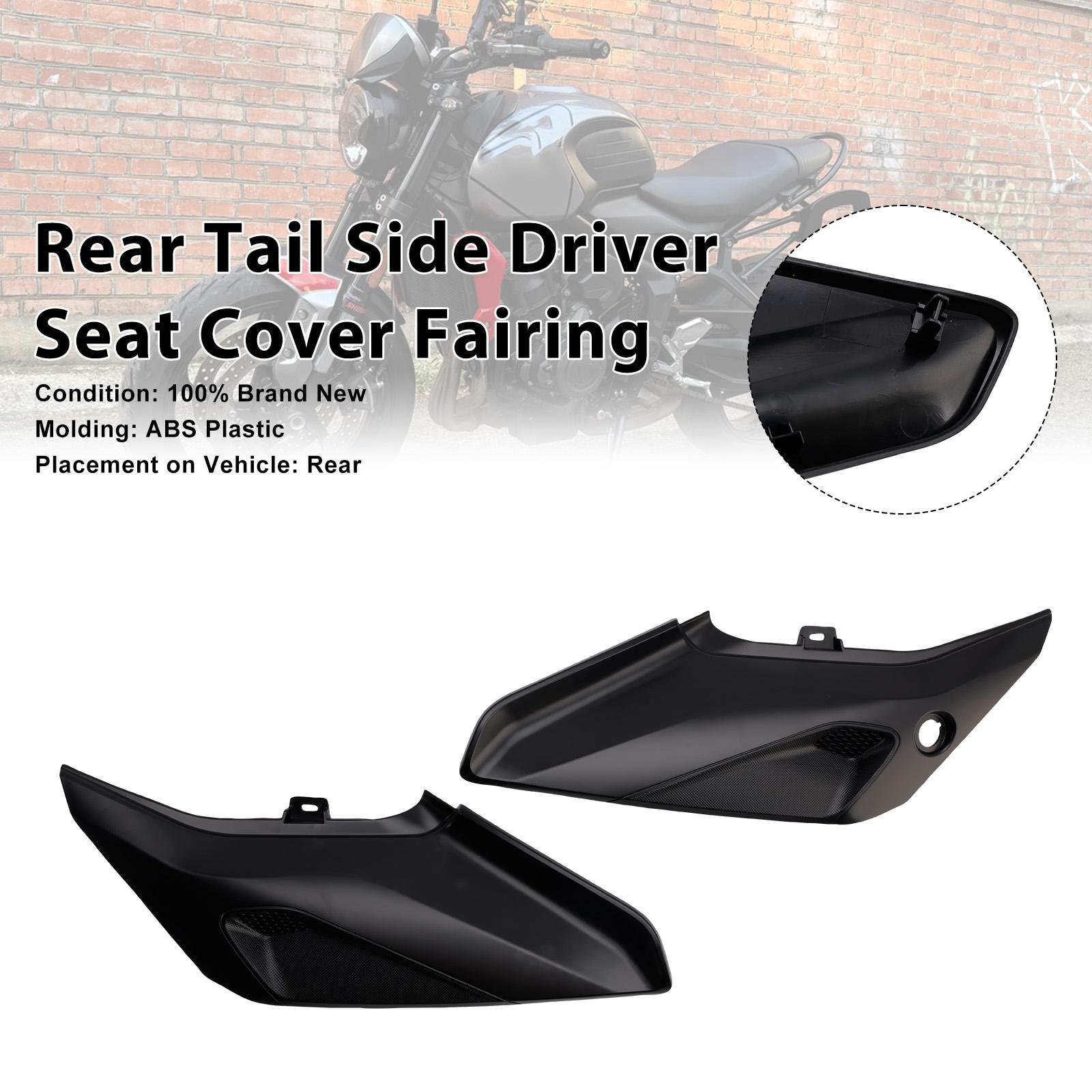 Side Seat Panel Fairing Cowl For Trident 660 2022-2026 Matte Black