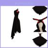 Mothman Cosplay Kostüm mit Polyester Umhang für Fantasy Rollenspiel