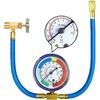 Comprehensive Maintenance Kit R134A Self Sealing Adapter and Hose Refrigerant Piercing Valves Refrigerant Filling Hose