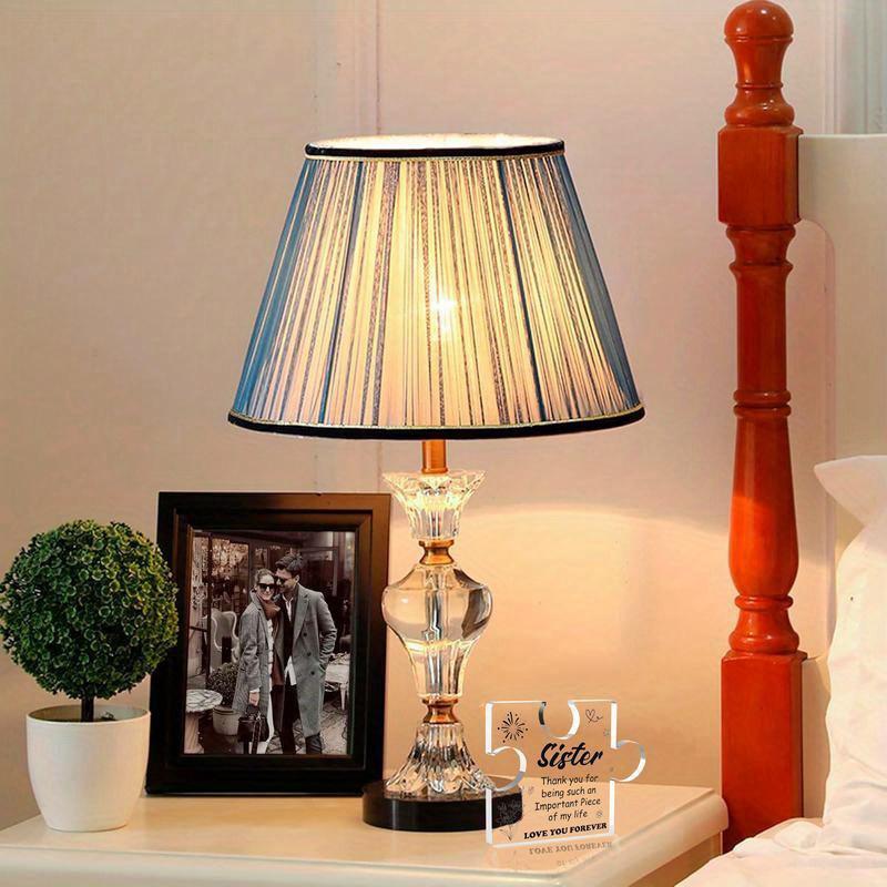 Eye catching Party Centerpiece Beautiful Acrylic Puzzle Gift from Brothers and Sisters