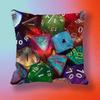Fashion Luxury Dice  Pillow cover Soft Microfiber Pillowcase Home Sofa Decor Surprise Decorative printed