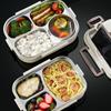 Stainless Steel Insulated Lunch Box Sealed Partition Lunch Box Food Storage Box  Outdoor