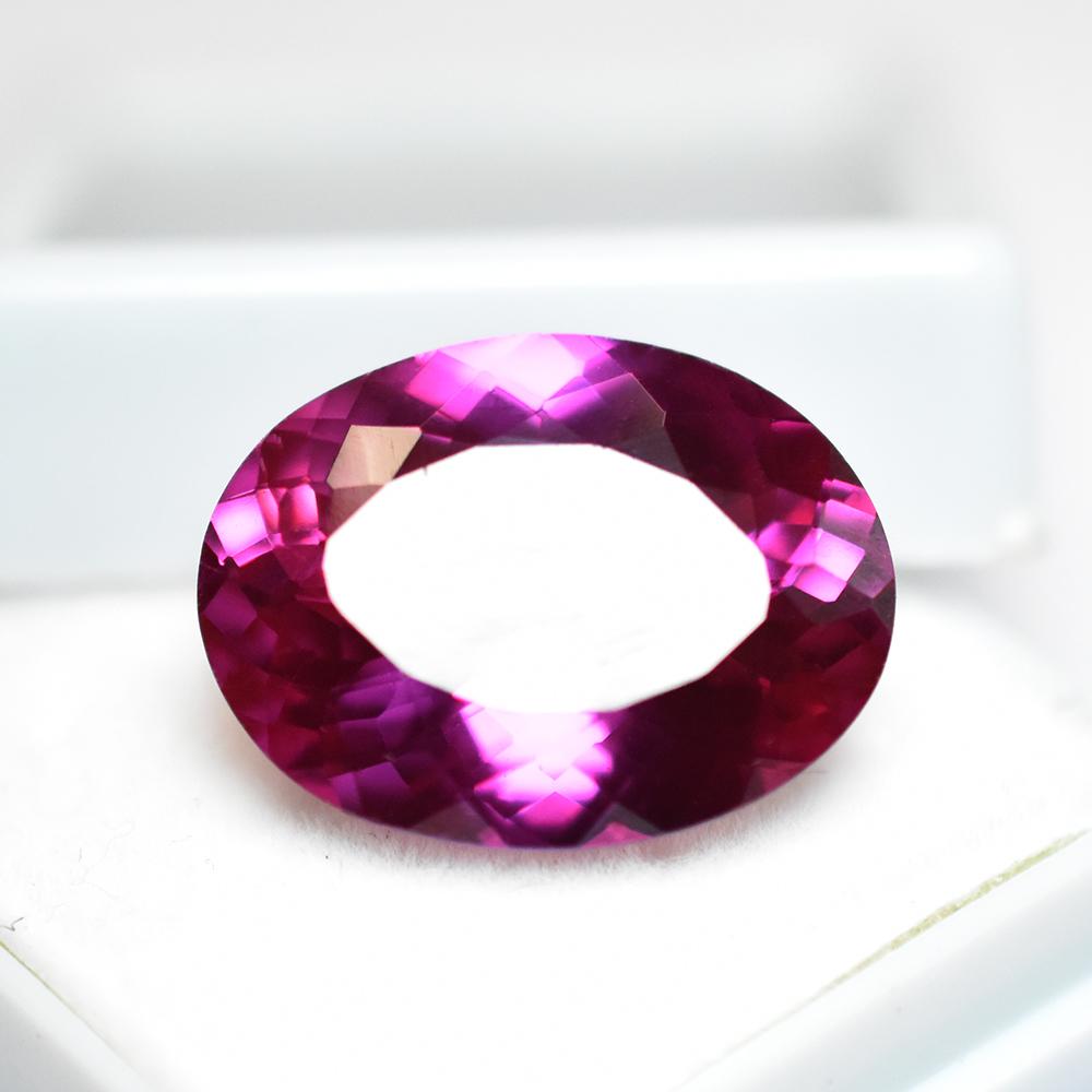 Natural Pink Ruby Loose Gemstone 12.05 ct Oval Cut for Jewelry Making for Jewelry Making and Crafts