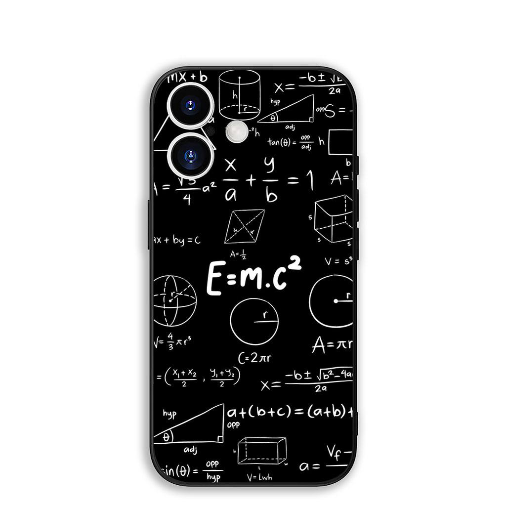 Cover for Apple iPhone 16 15 14 11 Pro Max 6 7 8 Plus + SE2 SE3 SE 2022 2020 8+ Phone Case Chemistry Science Chemical Maths