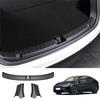 TPE Trunk Threshold Strip Anti Scratch Boot Loading Pad Protector ABS Side Corner Cover For Tesla Model Y Juniper/Launch 20 D3H8
