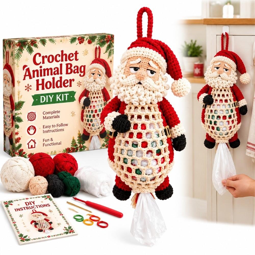 1 Set Step by Step Instruction DIY Crochet Kit Yarn Crochet Craft Kit  Holiday Gift Giving