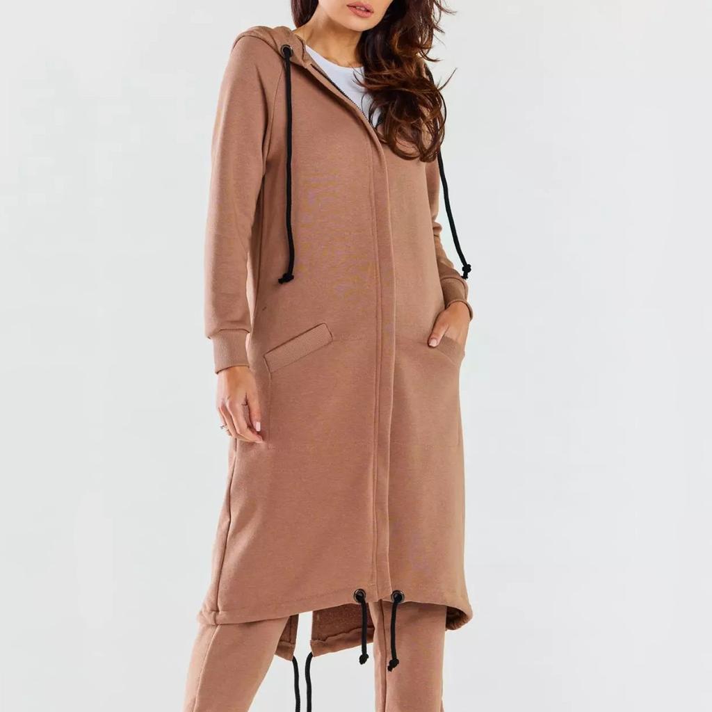 Women's Fashion Casual Solid-color Long-sleeved Cardigan Jacket