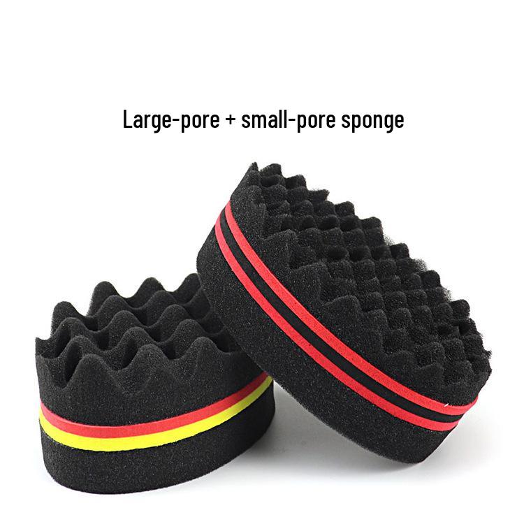 Black Hot Hair Sponge Comb Set for Styling and Care