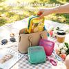 4Pcs Small Mesh Beach Pouch Clear Cosmetic Bag With Detachable Wrist Strap Travel Organizer For Sunscreen Keys Cables