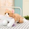 Cute Simulation Cat Doll Kitten Doll Comforting Children Sleeping Pillow Plush Toy Girl Doll
