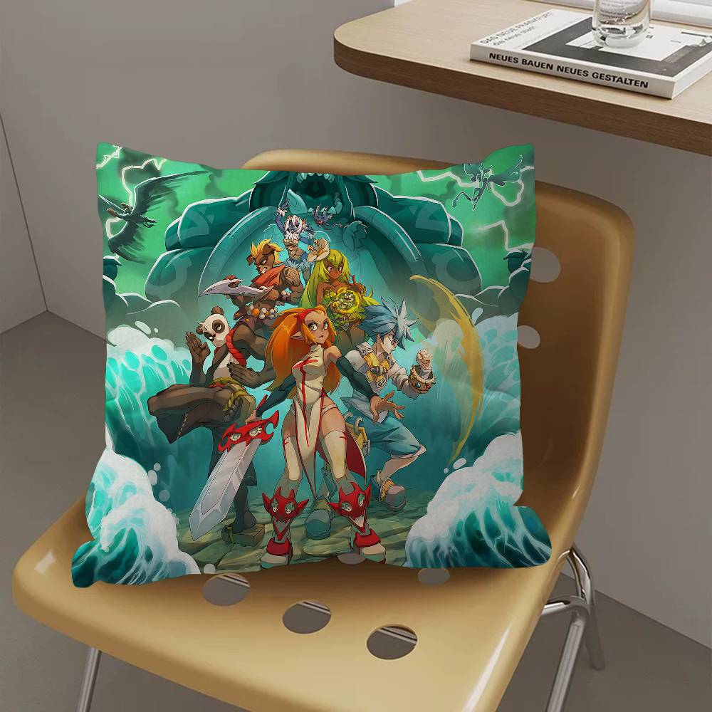 Game W-Wakfu Cool Pillow Cover Sofa Cushion Cover Home Room Decoration Children Gift