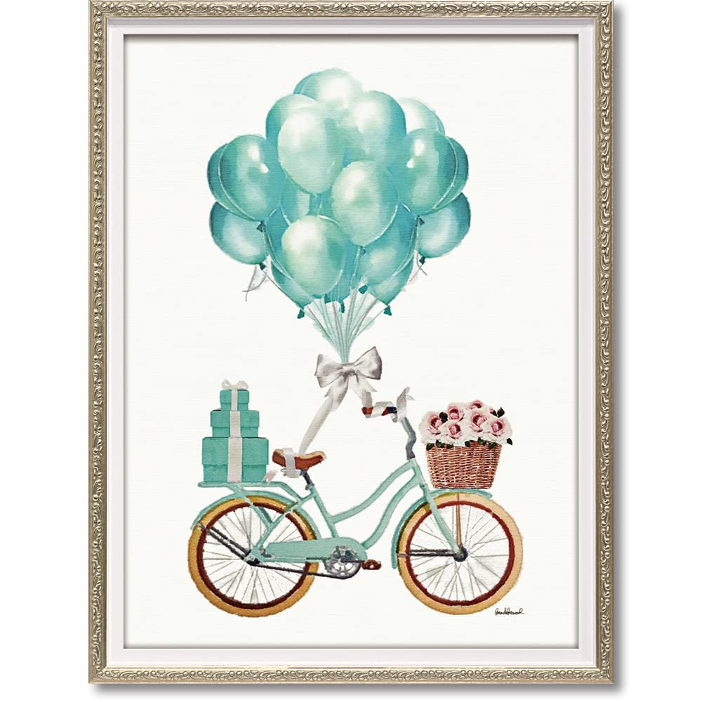 

Homage Canvas Art Frame S Size Amanda Greenwood U-Power Balloon Bicycle BC-07096