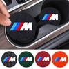 Universal Felt Coaster Drink Bottle Water Cup Pad For BMW M Power X1 E84 X3 F25 X5 E53 X6 E71 Ix3 I3 320i 330d M4 1 3 5 Series H222
