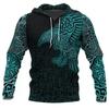 Men's Digital Printed Long Sleeve Thin Hooded Sweatshirt
