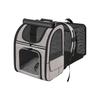 Expandable Pet Carrier Backpack Lightweight Portable Mesh Ventilated Small Dog Cat Travel Bag with Multiple Access Points and Adjustable Straps