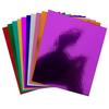 Aluminum Foil Cardstock 50 Sheets 8x12 Inch Colored Glitter Shiny Cardstock Paper For Art Projects Scrapbook Wedding Materials