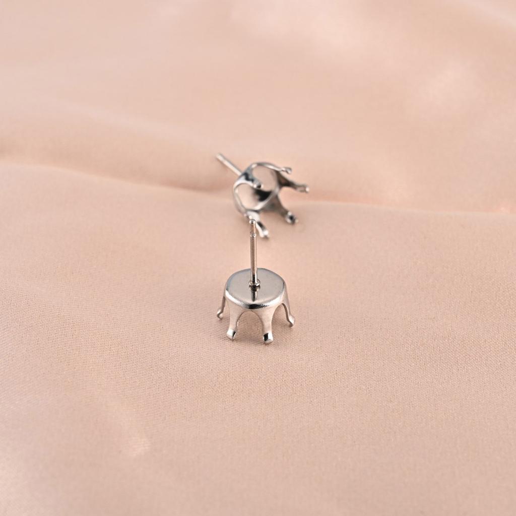 10 Stück Modische Krallenohrring-Komponenten Mit Kundenspezifischen Designs Zubehör für Bequemes Tragen In Erwachsenen Schmuckstücken