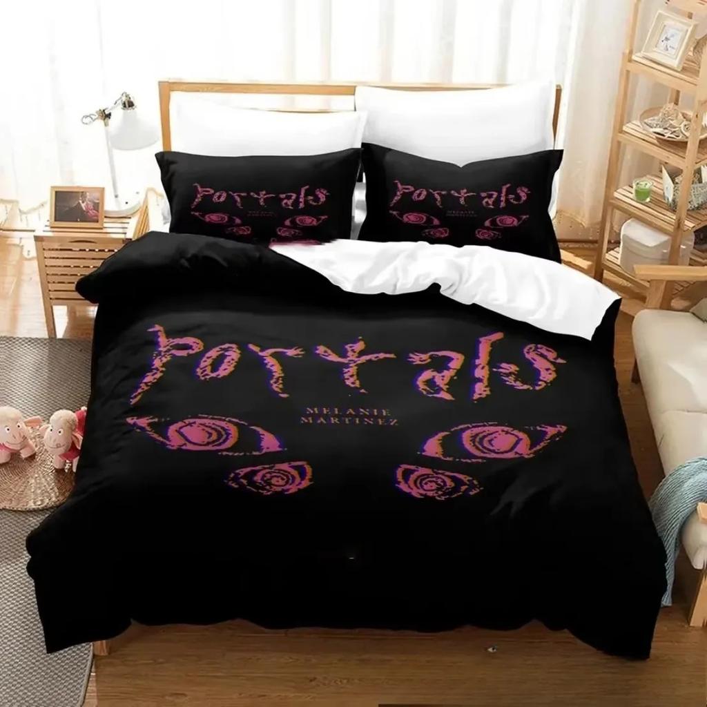 Singers M-Melanie Martinez Beding Set Pilowcase 3D Print Dolhouse album Soft Duvet Cover Young Boys Young Girls Adult Peoples Gifts