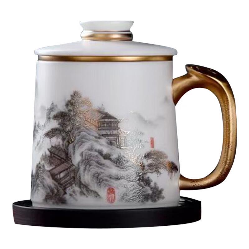 Artisanal Crystal Porcelain Kung Fu Teacup