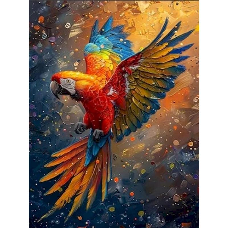 

CHENISTORY Painting By Number Animal Cat Fox Frame Coloring By Numbers Flower On Canvas DIY Home Decoration DIY Gift 20x30cm no frame