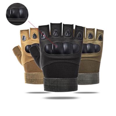 Męskie taktyczne rękawiczki rowerowe Oddychające antypoślizgowe rękawice sportowe Half Finger Rękawice rowerowe MTB Bike