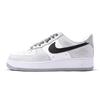 Air Force 1 Slip Resistant Abrasion Resistant Low Top Skateboard Shoes Men's White Gray FJ4146-100(Team59-)