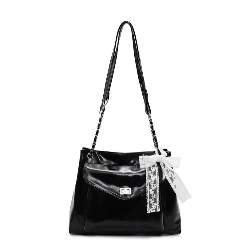 Popular large-capacity bags for women, versatile new single shoulder texture, popular class commuter tote bag for women