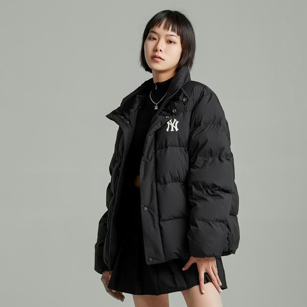 New MLB Down Jacket Cropped Unisex Black 3ADJB0526-50BKS