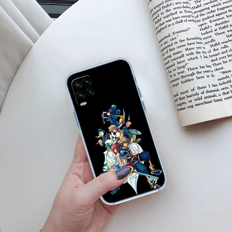 Kingdom Hearts Transparent Phone Case for Motorola Moto G7 G8 G9 G84 G85 G73 G24 G15 Z2 Play Power Plus