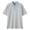 Polo Shirts Men's Gray Lapel Moderate MT6186UZ-GHM